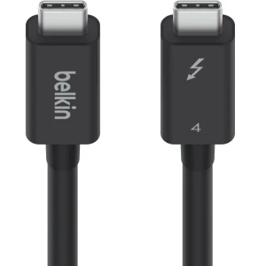 OUTLET: Kabel Belkin Connect USB-C do USB-C, USB4 / Thunderbolt 4, Passive, 100W 1m, czarny