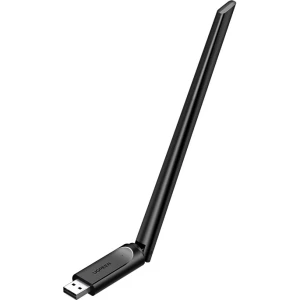 Adapter bezprzewodowy Ugreen CM763 z anteną WiFi 6 do portu USB-A, 600 Mb/s, czarny 