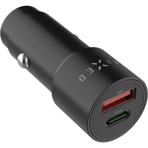 Ładowarka samochodowa Fixed Car Charger 63W, USB-C PD 3.0, USB-A, czarna