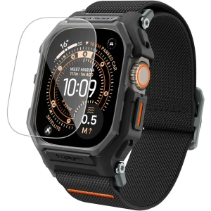 Etui z paskiem + szkło Spigen Lite Fit Pro SP do Apple Watch Ultra 3 / 2 / 1 (49 mm), czarne