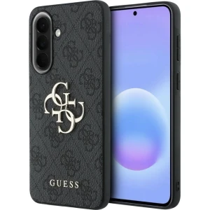 Etui Guess Hardcase Leather do Galaxy A37 5G, czarne