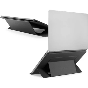 Podstawka, stojak pod laptop / tablet, Spigen Slim Fold LD201-S7, czarna