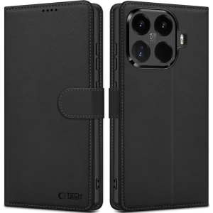 Etui z klapką Tech-Protect Wallet do Xiaomi 17T, czarne