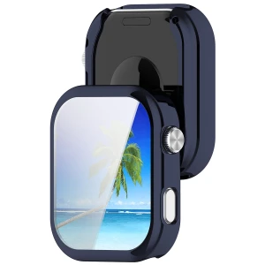Etui z osłoną ekranu Bizon Case Watch Felipe do Xiaomi Redmi Watch 6, niebieskie