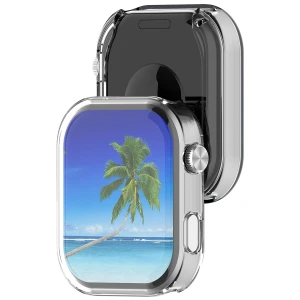 Etui z osłoną ekranu Bizon Case Watch Felipe do Xiaomi Redmi Watch 6, przeźroczyste