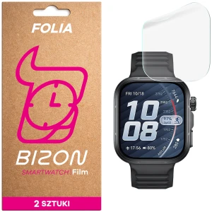 Folia hydrożelowa na ekran Bizon Watch Film Hydrogel Duo do Huawei Watch Fit 5 Pro, 2 sztuki