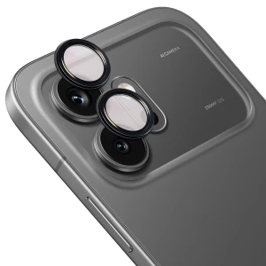 Szkło na aparat Bizon Glass Snap Lens do Honor 600 5G, 1 zestaw, czarna ramka