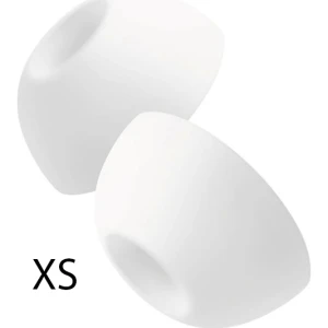 Wkładki silikonowe douszne o rozmiarze XS, Fixed Plugs do AirPods Pro 3, 2 zestawy, białe  