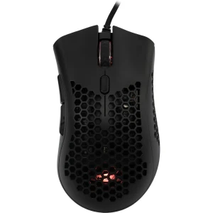 Mysz gamingowa RGB Baracuda CORAL 12800 DPI, 6 przycisków, czarna