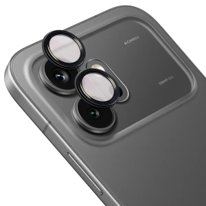 Szkło na aparat Bizon Glass Snap Lens do Honor 600 5G, 1 zestaw, czarna ramka