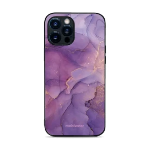 Etui ochronne do iPhone 12 Pro Max, Mobiwear Glossy Case, fioletowe