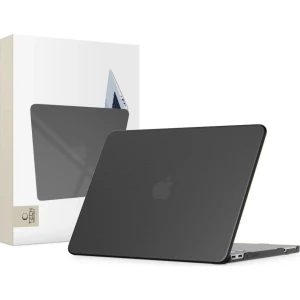 OUTLET: Etui Tech-Protect SmartShell do MacBook Neo 13" A18 Pro 2026, matowe półprzezroczysto-czarne