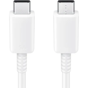 Kabel USB-C - USB-C, 100W PD, 480Mb/s, Samsung Data Cable 5A, 1m, biały