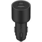 Ładowarka samochodowa Xiaomi Dual Fast Car Charger, 67W, USB-C, USB-A, podświetlenie, czarna
