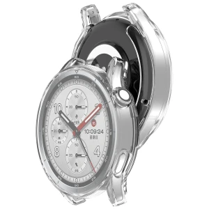 Etui z osłoną ekranu Bizon Case Watch Felipe do Xiaomi Watch S5, przeźroczyste