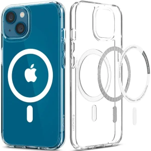 OUTLET: Etui Spigen Ultra Hybrid Mag MagSafe iPhone 13, przezroczysto-białe