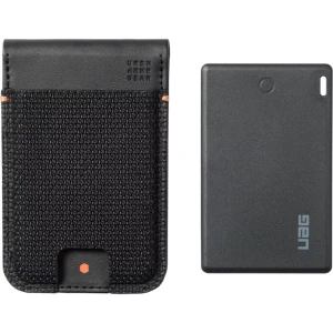 Portfel Urban Armor Gear UAG Metropolis Kevlar MagSafe Wallet na karty z podstawką i kartą śledzącą, czarny 