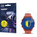 Szkło hybrydowe na smartwatch, 3mk Hardy Fusion do Garmin Forerunner 70 / 170 / 170 Music, 3 sztuki