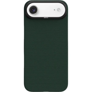 Etui YAXO Aramid Fiber Ultra Slim do MagSafe do iPhone Air, ciemnozielone