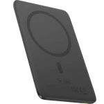 Cienki powerbank indukcyjny Qi, Baseus PicoGo AM41 do MagSafe, 5000mAh, 20W + kabel USB-C 60W 30 cm, czarny