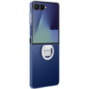 OUTLET: Etui Samsung Silicone Case Ring do Galaxy Z Flip7, przezroczyste
