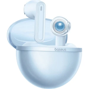 Słuchawki douszne bezprzewodowe Baseus Bowie E5, TWS, Bluetooth 5.3, przydymione-błękitne