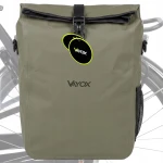 Sakwa rowerowa boczna, na bagażnik Vayox VA0444G 25L, zielona