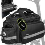 Sakwa, torba rowerowa na bagażnik z kieszeniami bocznymi, Vayox VA0449 10 - 29L, czarna