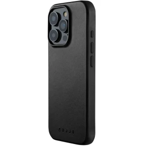 OUTLET: Etui Mujjo Full Leather Case do MagSafe do iPhone 16 Pro, czarne