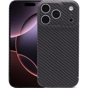 OUTLET: Etui Nevox CarbonSeries do Apple iPhone 17 Pro, czarne