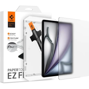 OUTLET: Szkło + Aplikator Spigen Paper Touch EZ Fit do iPad Air 13" M4/M3/M2, matowe