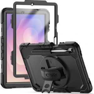 OUTLET: Etui z osłoną ekranu Tech-Protect Solid do Galaxy Tab S11, czarne