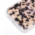 Etui Crong Deluxe MAG do MagSafe do iPhone 17, beżowa panterka