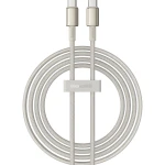Kabel Baseus Tungsten Gold USB-C do USB-C, PD 100W, 480Mb/s, 2 m, tytanowy