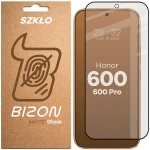 Matowe szkło hartowane Bizon Glass Matte do Honor 600 5G / 600 Pro 5G, czarna ramka