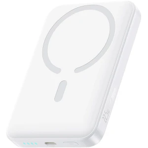 Powerbank indukcyjny Baseus EnerFill FM11 do MagSafe, 15W, 1x USB-C, 22.5W, 10000mAh + kabel USB-C, biały