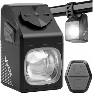 Lampka rowerowa przednia 1000lm z pilotem, Vayox VAF1000PRO, czarna