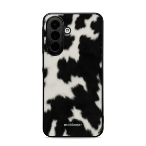 Etui ochronne do Galaxy A27 5G, Mobiwear Glossy Case, krowie futerko