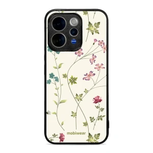 Etui ochronne do Vivo V70 5G, Mobiwear Glossy Case, sielski kwiat