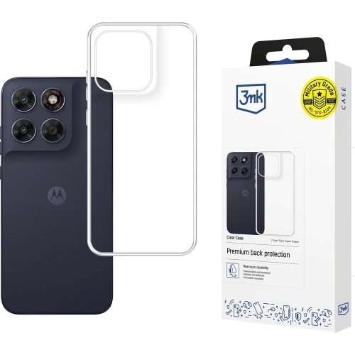 Etui 3mk Clear Case do Motorola Moto G87 5G, przezroczyste