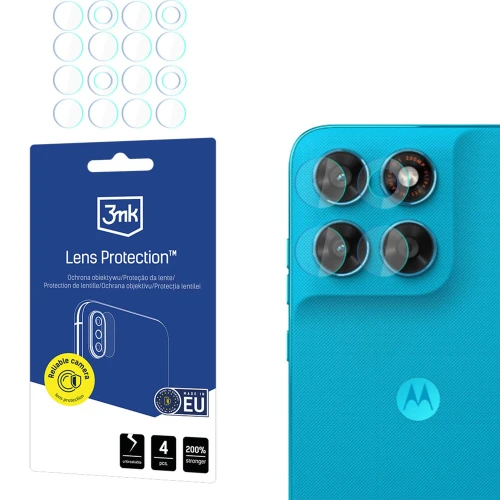 Osłona na aparat 3mk Lens Protection do Motorola Moto G87 5G, 4 zestawy