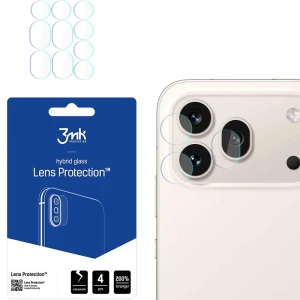 Osłona na aparat 3mk Lens Protection do Honor 600 Pro 5G, 4 zestawy