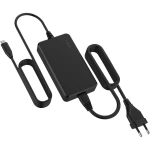 Uniwersalny zasilacz sieciowy GaN 100W USB-C PD 3.0, Fixed Power Adapter, do laptopa i innych urządzeń, 3m, czarny
