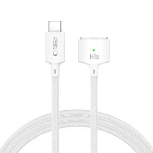 Kabel USB-C - MagSafe 3 140W, Tech-Protect MMC01, 2m, biały