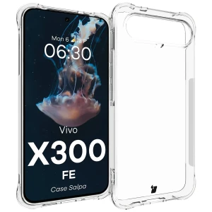 Elastyczne etui Bizon Case Salpa do Vivo X300 FE, przezroczyste