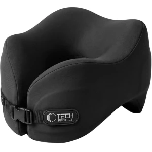 Poduszka na szyję do samochodu, Tech-Protect ComfortRest Travel Neck Pillow, czarna
