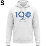 Bluza jubileuszowa z kapturem, hoodie, OKS "1926 OKS 2026", biało-niebieska, S