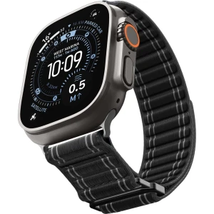 OUTLET: Pasek z nylonu Spigen WBF0 do Apple Watch 49/46/45/44 mm, czarny