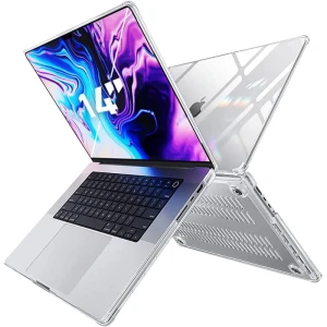 OUTLET: Etui pancerne Supcase UB Clear do MacBook Pro 14" 2021-2026, przezroczyste
