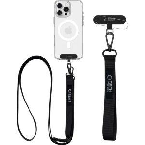 OUTLET: Smyczka na nadgarstek / ramię do telefonu Tech-Protect C6S Rope Wrist Strap, czarne
